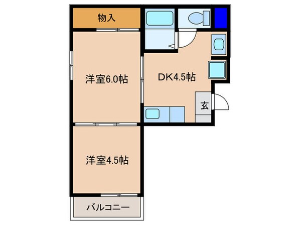 ＥＰＯ同心レジデンスの物件間取画像